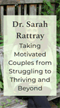 Mobile Screenshot of drsarahrattray.com
